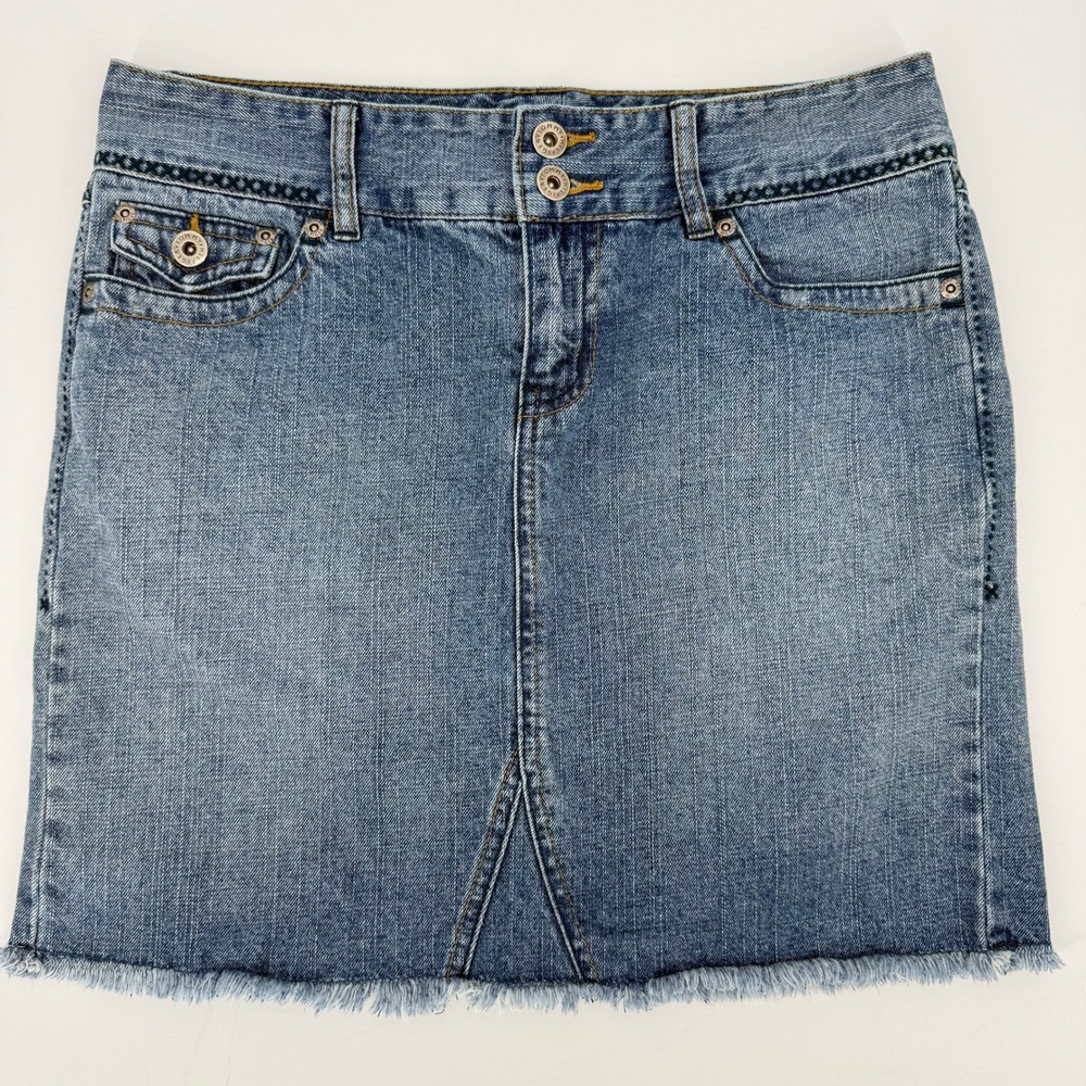 Tommy Hilfiger Blue Denim Jean Mini‎ Skirt Y2K